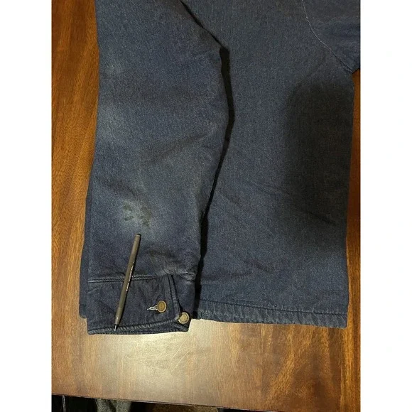 Vtg WearGuard Workwear‎ Men's Large-Reg, Blanket Lined Chore Coat Jacket J-1033 - Picture 9 of 9